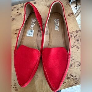 Brash Women's Red Loafers